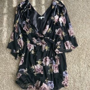 ❌SOLD❌ Floral Print Romper